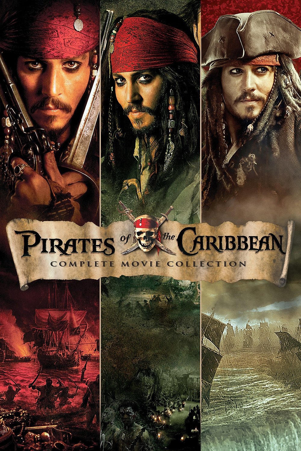 Pirates of the Caribbean Collection [47602] (A1770724775) (Movies) --Plex--